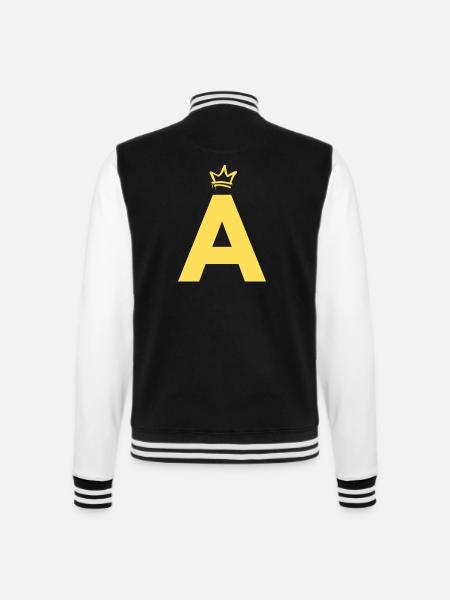 A comme Alvin - Veste Teddy - noir/blanc