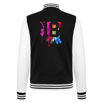 18 YEARS 18TH BIRTHDAY - College Sweat Jacket - black/white - Back - Marisol (170cm)