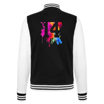 14 JAHRE 14. GEBURTSTAG - College-Sweatjacke - Schwarz/Weiß - Hinten - Marisol (170cm)