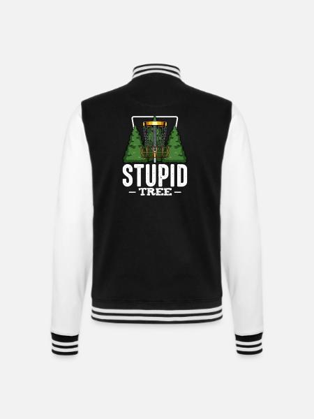 Frisbee - College Sweat Jacket - black/white