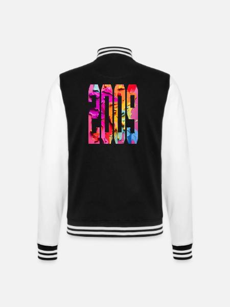 BUNT 17TH BIRTHDAY 2009 - College Sweat Jacket - black/white
