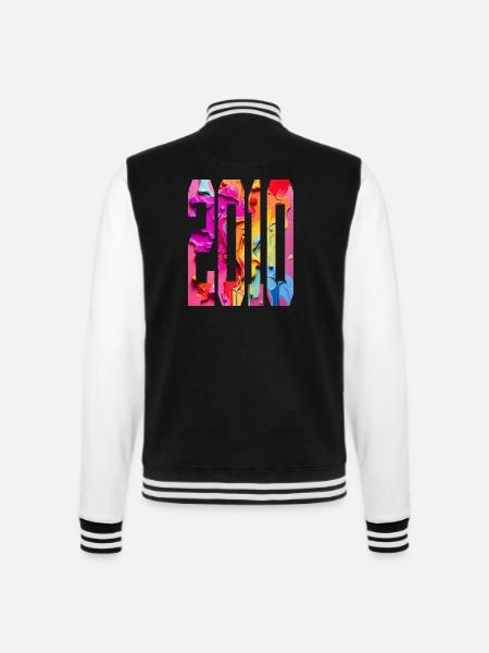 BUNT 16E ANNIVERSAIRE 2010 - Veste Teddy - noir/blanc