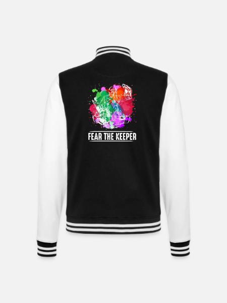 hockey - Veste Teddy - noir/blanc