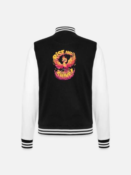 Raus aus den Federn - College-Sweatjacke - 