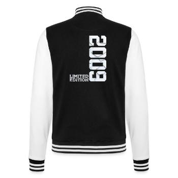 17. GEBURTSTAG LIMITED EDITION 2009 - College-Sweatjacke - Schwarz/Weiß - Hinten - Marisol (170cm)