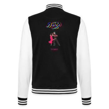 Lass uns Tango tanzen - College-Sweatjacke - Schwarz/Weiß - Hinten - Marisol (170cm)
