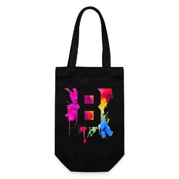 8 YEARS 8TH BIRTHDAY - Gift Bag for Bottles - black - Front