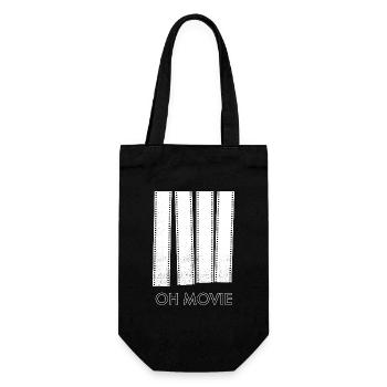 OH FILM! - Geschenkbeutel für Flaschen - Schwarz - Vorne