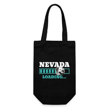 Nevada Laden USA Staat Amerika Reisen Nevadan - Geschenkbeutel für Flaschen - Schwarz - Vorne