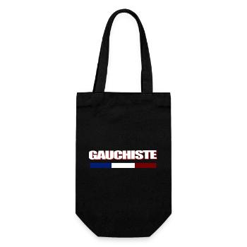 Gauchiste - Sac à bouteille - noir - Devant