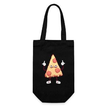 Fuck You Pizza - Gift Bag for Bottles - black - Front