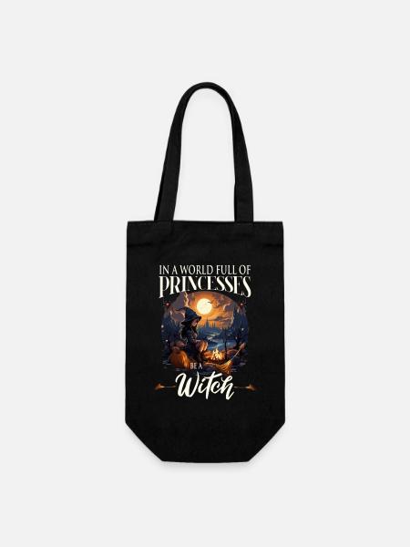 Witch - Geschenkbeutel für Flaschen - Schwarz
