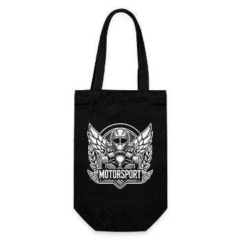 Logo du sport automobile - Sac à bouteille - noir - Devant