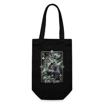 Eternal King of Clubs - Gift Bag for Bottles - black - Front