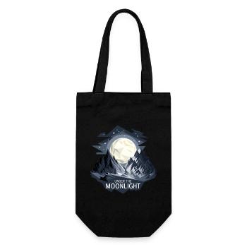 Under The Moonlight - Gift Bag for Bottles - black - Front
