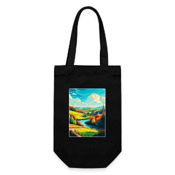 Ardennes France Vintage Voyage Poster Souvenir WPA - Sac à bouteille - noir - Devant