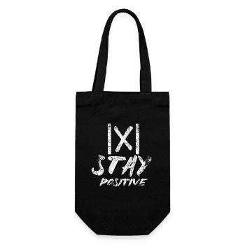 Math Humour - Geschenkbeutel für Flaschen - Schwarz - Vorne
