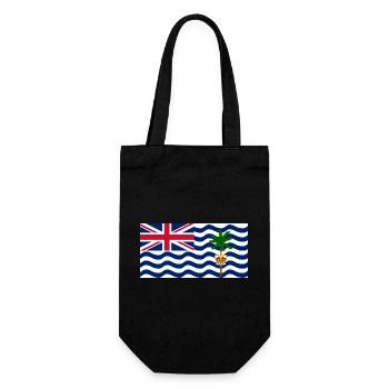 Britisches Territorium im Indischen Ozean - Geschenkbeutel für Flaschen - Schwarz - Vorne