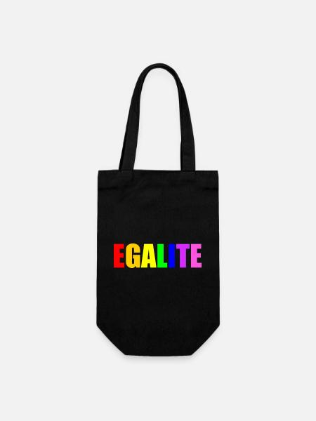Egalité - Sac à bouteille - noir