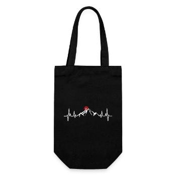 Randonnée Alpinisme Escalade Cardiaque Puls - Sac à bouteille - noir - Devant