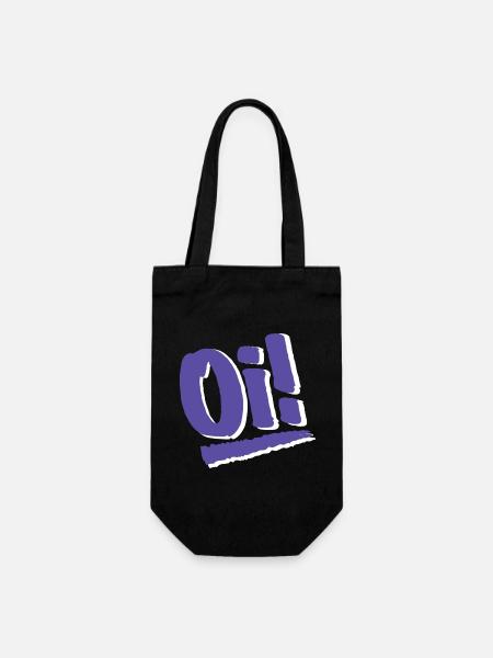 Oi! Graffiti Exclaim Shirt - Geschenkbeutel für Flaschen - Schwarz