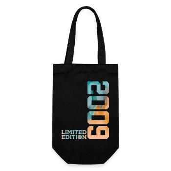 17TH BIRTHDAY LIMITED EDITION 2009 - Gift Bag for Bottles - black - Front