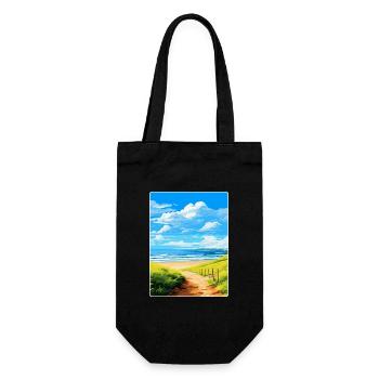 Northumberland Vintage Voyage Poster Souvenir WPA - Sac à bouteille - noir - Devant
