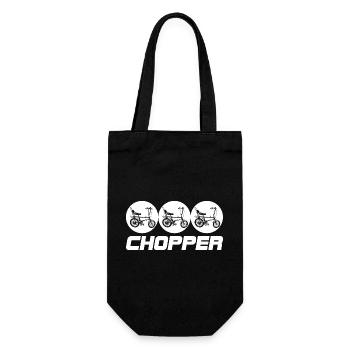 Chopper - Geschenkbeutel für Flaschen - Schwarz - Vorne