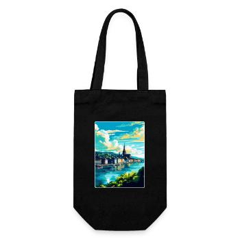 Coblence Allemagne Affiche de voyage vintage Souvenir WPA - Sac à bouteille - noir - Devant