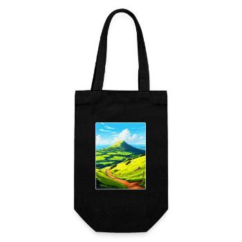 Duncryne Hill Stirling Vintage Reiseposter WPA - Geschenkbeutel für Flaschen - Schwarz - Vorne