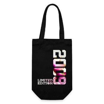 LIMITED EDITION 2009 17TH BIRTHDAY - Gift Bag for Bottles - black - Front