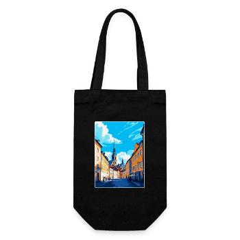 Olomouc Tschechische Republik Vintage Reiseposter WPA - Geschenkbeutel für Flaschen - Schwarz - Vorne