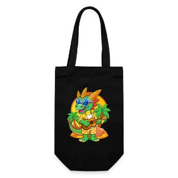 Lunettes de soleil de plage d’été de dessin animé de dragon drôle - Sac à bouteille - noir - Devant