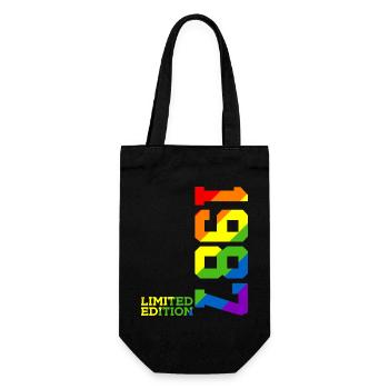 FIERTÉ QUEER IREN-CIEL 39E ANNIVERSAIRE DE L’ENVERGURE LGBTQ 1987 - Sac à bouteille - noir - Devant