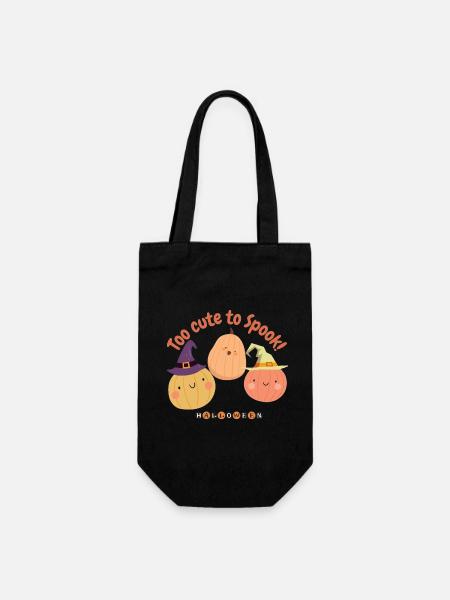Halloween - Geschenkbeutel für Flaschen - Schwarz