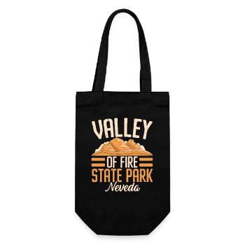 Valley Of Fire State Park Nevada USA Bundesstaat A - Geschenkbeutel für Flaschen - Schwarz - Vorne