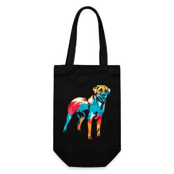 Furchtloser Hirtenhund Anatoliens - Geschenkbeutel für Flaschen - Schwarz - Vorne