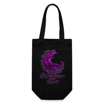 Read Dark Romance Cry Repeat Gothic Shirt - Geschenkbeutel für Flaschen - Schwarz - Vorne