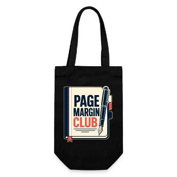 PAGE MARGIN CLUB Computer - Geschenkbeutel für Flaschen - Schwarz - Vorne