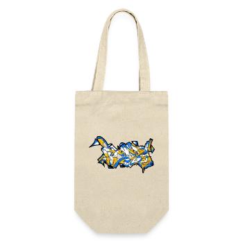 FCCZJ graffiti - Gift Bag for Bottles - nature - Front