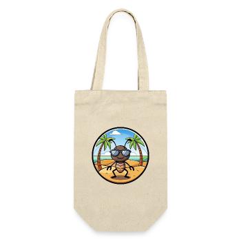 Ameise lustige Cartoon Sommer Strand Sonnenbrille Aufkleber - Geschenkbeutel für Flaschen - Natur - Vorne