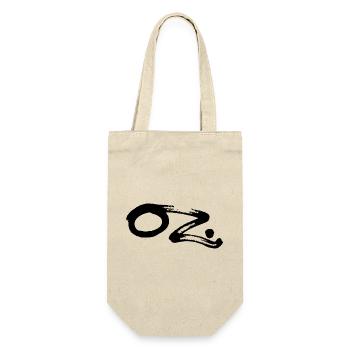 OZ - Geschenkbeutel für Flaschen - Natur - Vorne