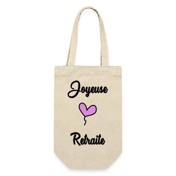 RETIREMENT. RETIREMENT. RETIRED. RETIREMENT - Gift Bag for Bottles - nature - Front