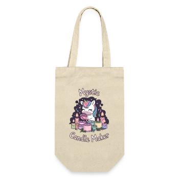 Mystic Candle Maker. - Gift Bag for Bottles - nature - Front