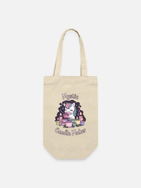 Mystic Candle Maker. - Gift Bag for Bottles - nature