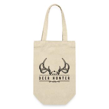 Deer Hunting 3 - Geschenkbeutel für Flaschen - Natur - Vorne