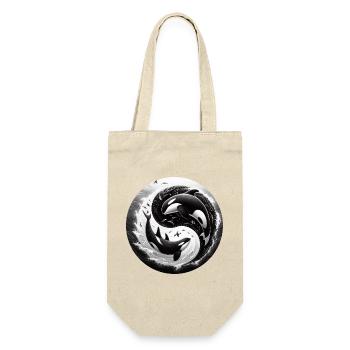 Yin and Yang Orca - Gift Bag for Bottles - nature - Front