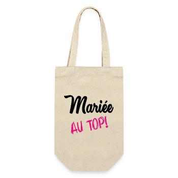 MARIAGE - Sac à bouteille - nature - Devant