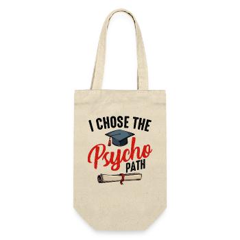 psychologue - Sac à bouteille - nature - Devant