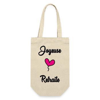 RETRAITE. BONNE RETRAITE. JOYEUSE RETRAITE - Sac à bouteille - nature - Devant